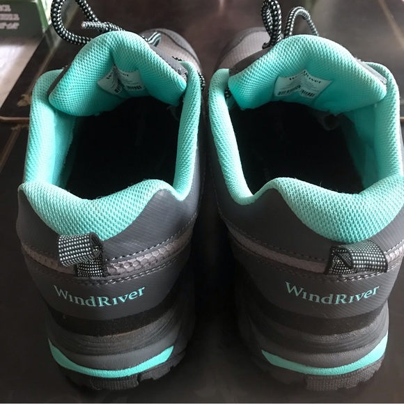 WindRiver Women's Tarantula Anti-Slip Low Cut Hiking Shoes Green/grab - Picture 2 of 7